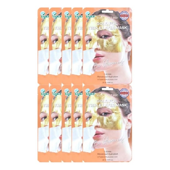 Kocostar Premium Gold Foil Triple Layer Mask 25ml Kocostar Premium Gold Foil Triple Layer Mask 25ml