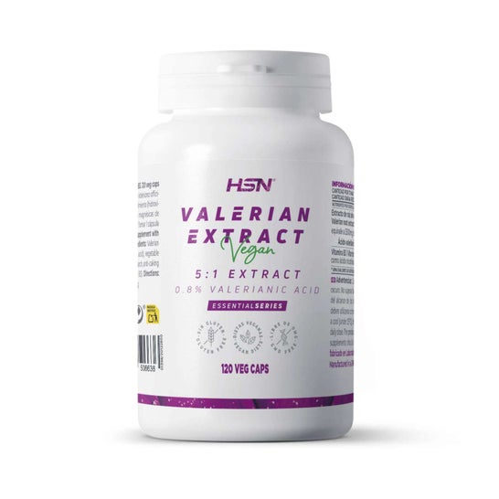 HSN Extracto de Valeriana 5:1 500mg 120vcaps