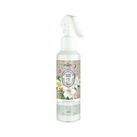 Prady Home Désodorisant Spray Jasmin Blanc 220ml