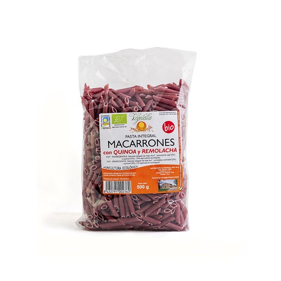Vegetalia Macaroni Quinoa Beet Bio 500 g