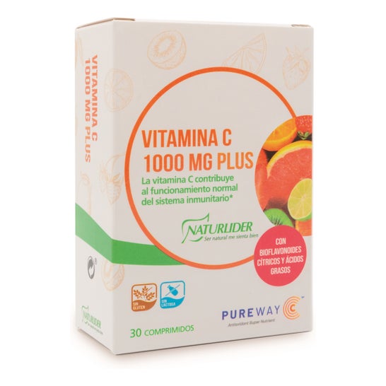 Naturlider Vitamina C 1000 Mg Plus 30 Comprimés