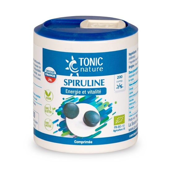 Tonic Nature Spiruline France 200comp
