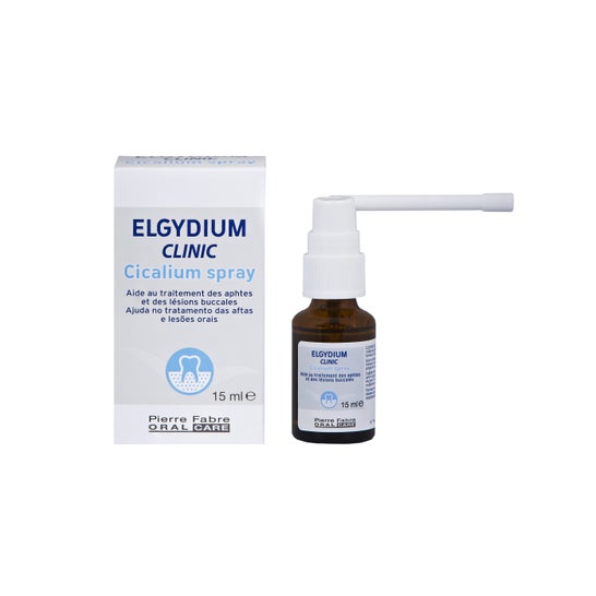 Elgydium Clinic Cicalium Spray Traitement Des Aphtes 15 Ml