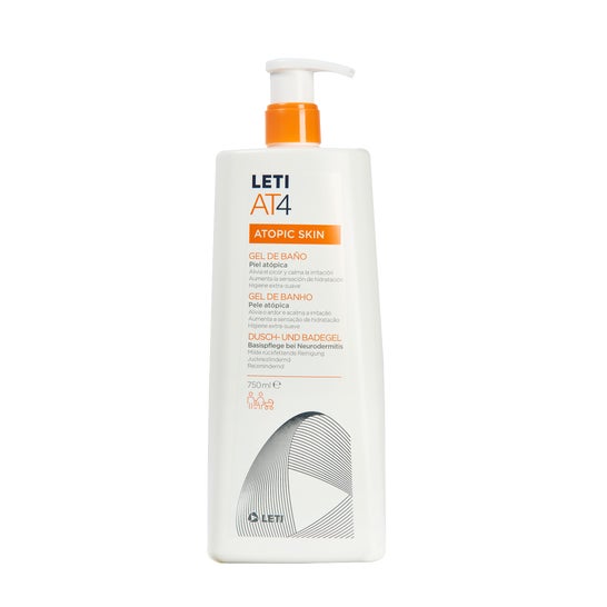 LetiAT4 Gel Douche Peau Atopique 750 ml