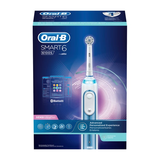 Oral-b Pro6100s Smart 6 Pinceau rechargeable de 6 po