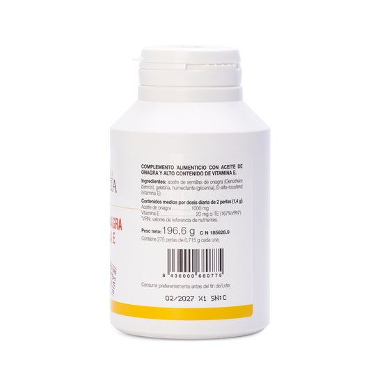 Ana Maria Lajusticia Huile d'Onagre + Vitamine E 275 Perles