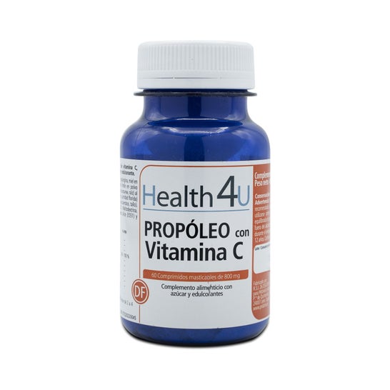 Health 4U Propolis Avec Vitamine C 800mg 60 Comprimés