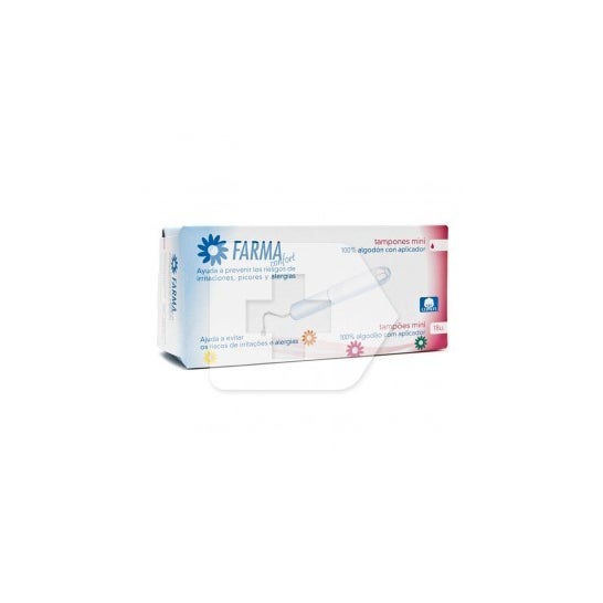 Pharmaconfort Tampon 100% Cotton Mini 18 Unités