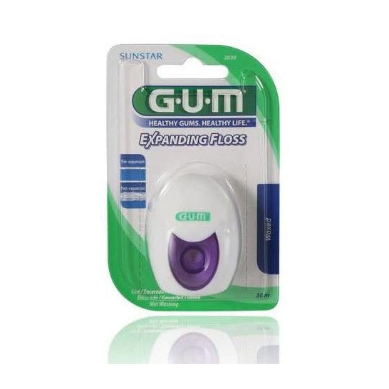 Gum Fil dentaire Expanding Floss ciré