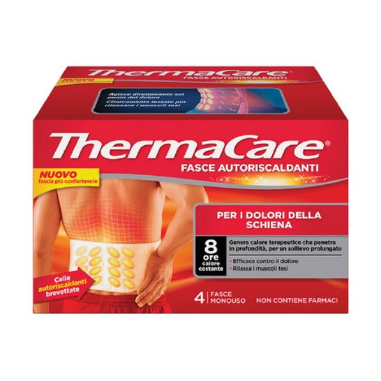 Thermacare Pack Bandes Auto Chauffantes 4 Dos + 3 Polyvalent