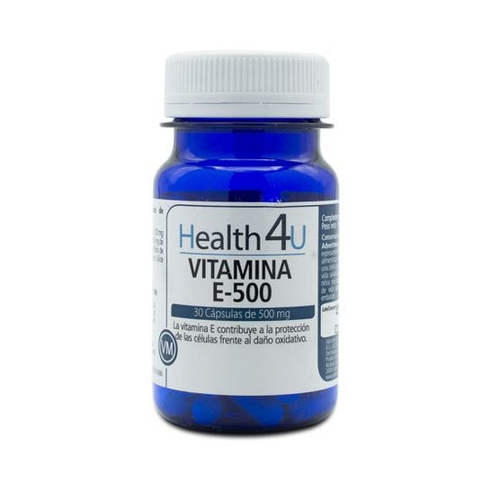 H4u Vitamine E-500 30 Capsules 500 mg