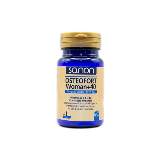 Sanon Osteofort Woman +40 Vitaminas Y Minerales 30 Capsules