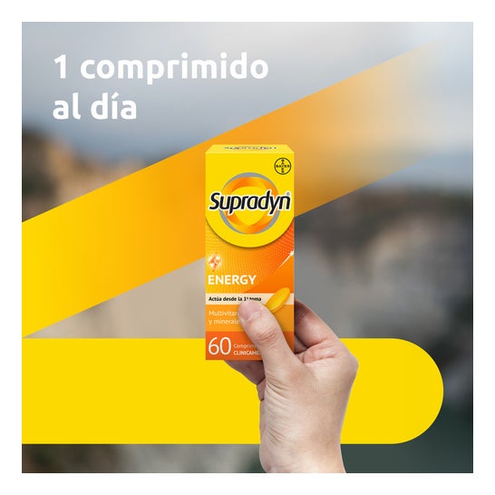 Supradyn Energy Vitamines Minérales Énergie et Vitalité 60 Comprimés