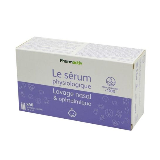 Pharmactiv Le Sérum Physiologique 40x5ml