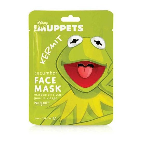 Masque Kermit des marionnettes de la beauté folle
