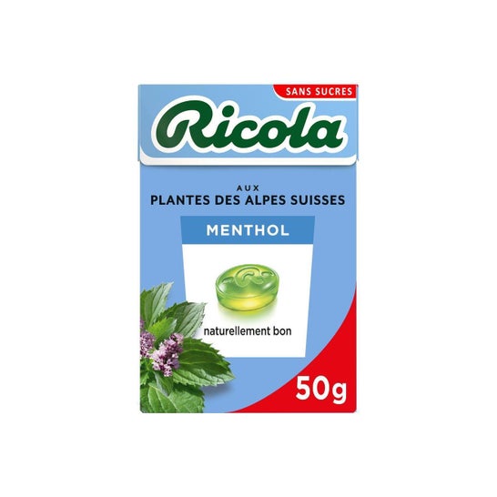 Ricola Bonbon Plantes Suisses Menthol 50g