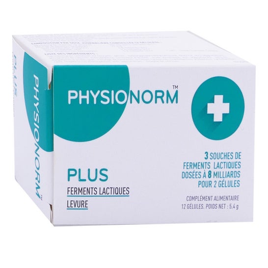 PhysioNorm Gastro entérologie Physionorm Plus 12 gélules