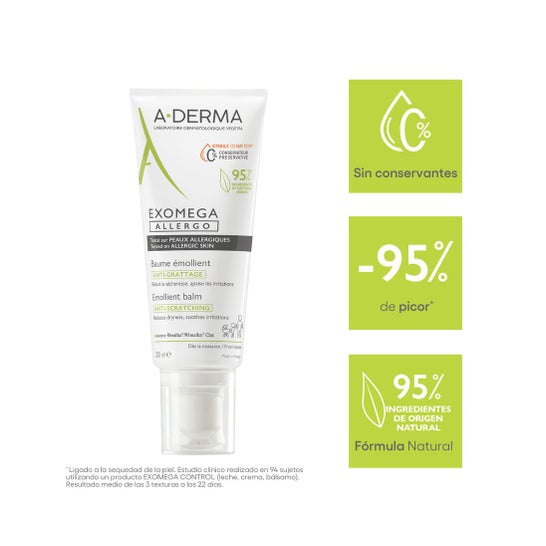 A-Derma Exomega Allergo Baume Émollient 200ml