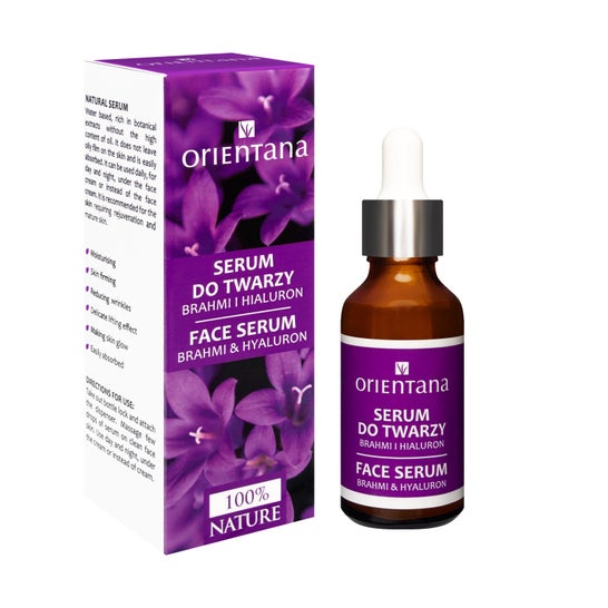 Orientana Facial Serum With Brahmi Haluronic Acid 30ml