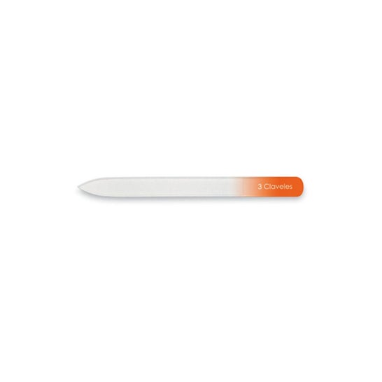 3 Claveles Lime à Ongles Verre Stérilisable 14cm 1ut