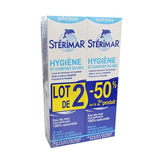 Stérimar Hygiène Et Confort Du Nez 2x100ml