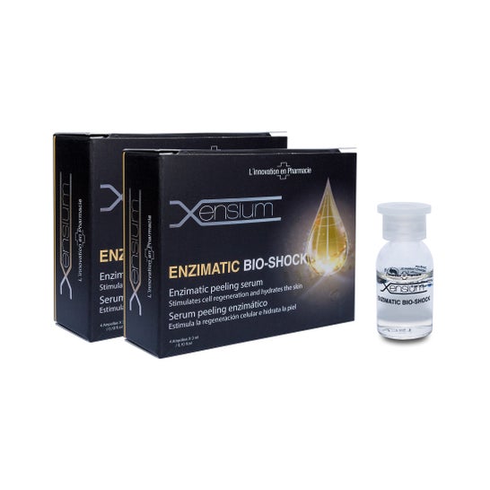 Xensium Bio-shock Enzimatic 4 Ampoules X 3 Ml Pack 2 Unités