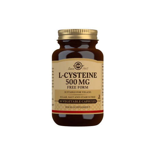 Solgar LCysteine 500mg 30 gélules Végétales