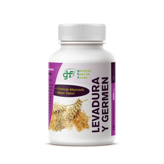 GHF Levadura y Germen 600mg 125comp 125comp