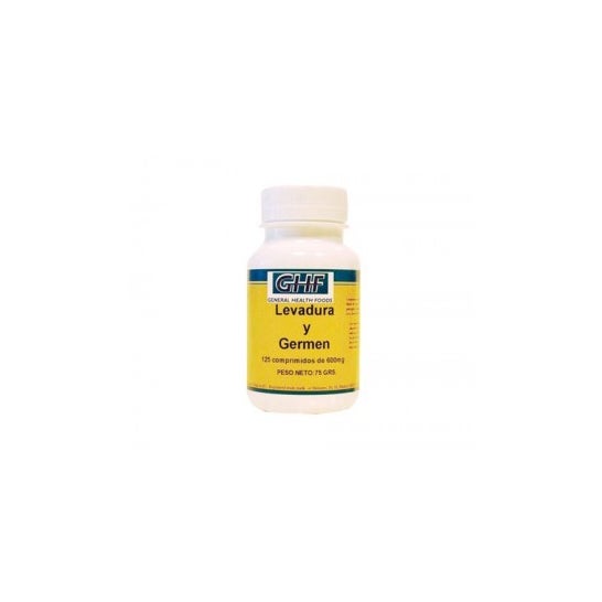 GHF Levadura y Germen 600mg 125comp 125comp