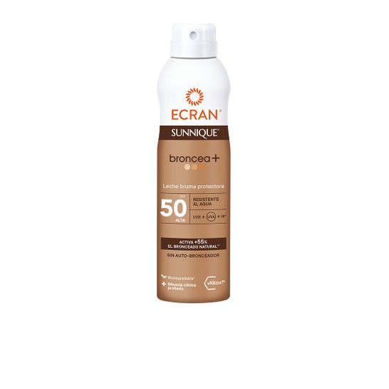 Ecran Sunnique Broncea+ Brume Protectrice Spf50 250ml
