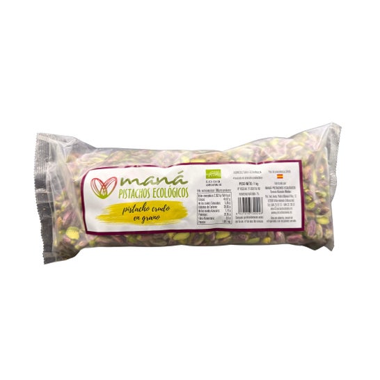 Maná Pistaches Pistache Écologique Émondé Cru 1 kg