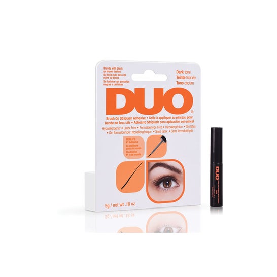 Colle Duo pour faux cils Brush On Dark 5g