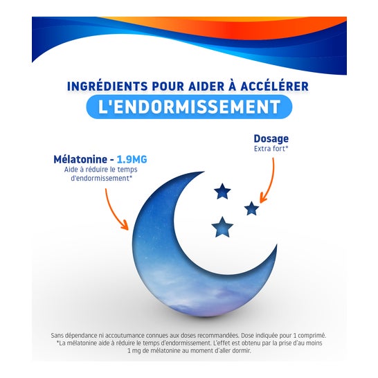Valdispert Mélatonine 1,9mg 2x40 Comprimés