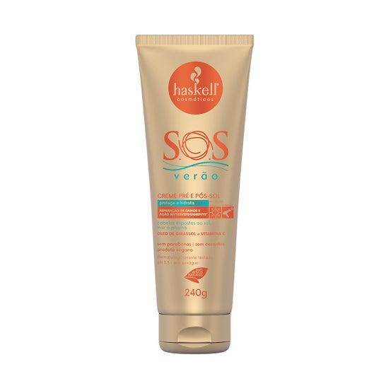Haskell S.O.S Verão Creme Pré e Pós Sol 240g