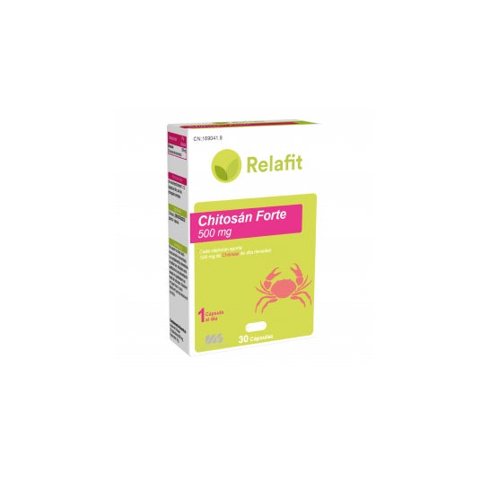Relafit Chitosán Forte 500 Mg