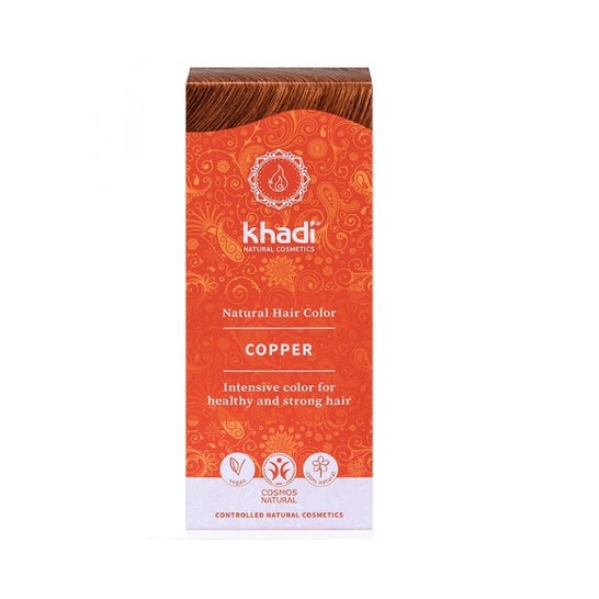 Khadi Herbal Bright Copper Shimmering Blonde and Reddish Colour 100g