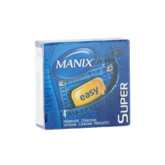 Manix Super Easy Boîte de 4 préservatifs