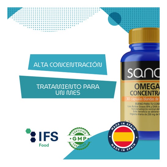 Sanon Omega 3 Concentré 30 gélules