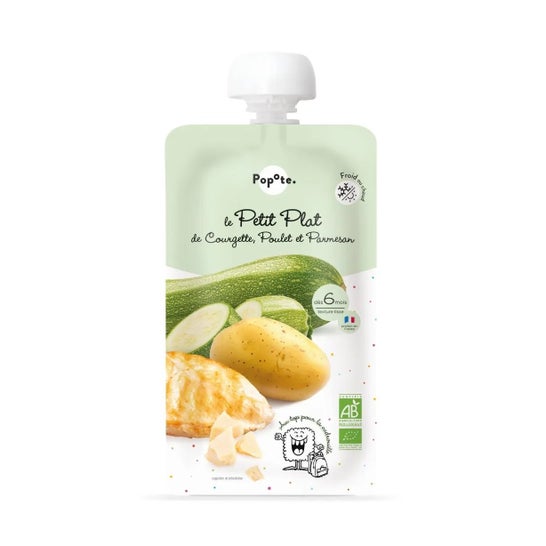 Popote Le Petit Plat Courgette Poulet Parmesan Bio 180 g