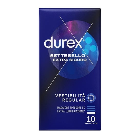 Durex SettebelloPréservatif Extra Safe 10uts
