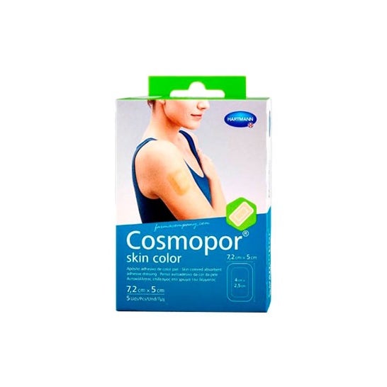 Cosmopor Skin Color 7,2x5cm 5 Pansements