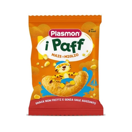 Plasmon Paff Snack Maïs Millet 8M 15g