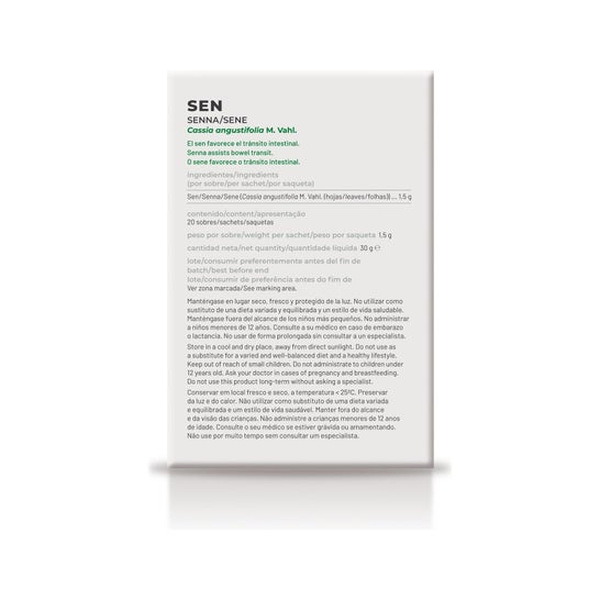Soria Natural Sen Infusion 20 filtres