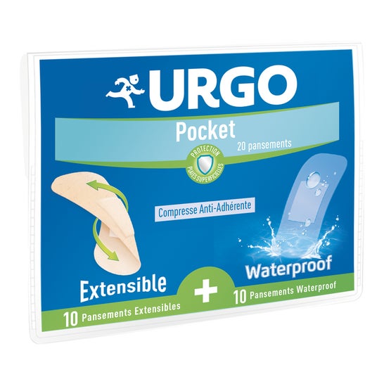 Urgo Pocket Compresse Anti-Adhérente 20 Pansements