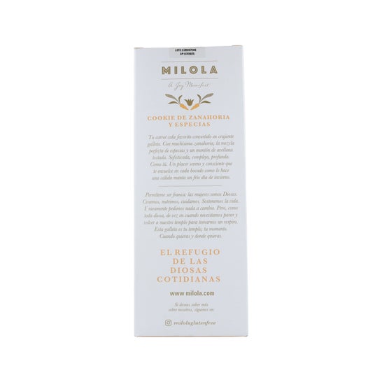 Milola Biscuits Carottes Épices 140g