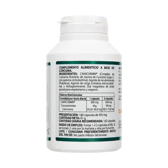 Equisalud Holofit Curcuma Haute Biodisponibilité 180 gélules