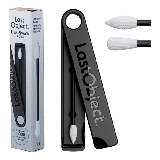 Lastswab Basic Cotonetes Reutilizáveis Ouvido Preto 1 Unidade