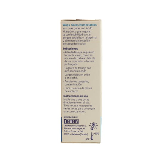 Wops gouttes Hydratantes 10 ml