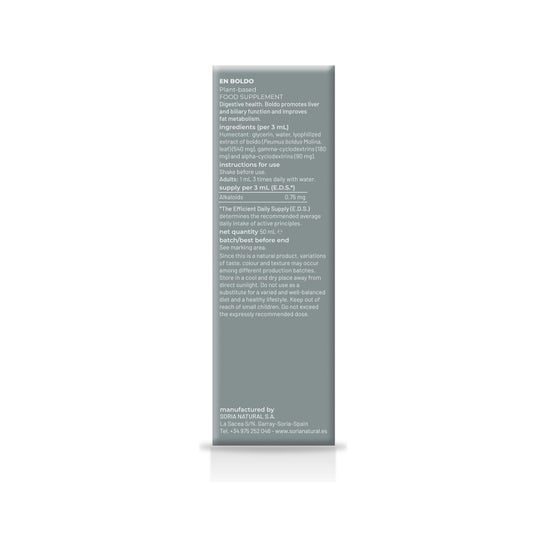 Soria Extrait Complément Boldo Xxi 50ml