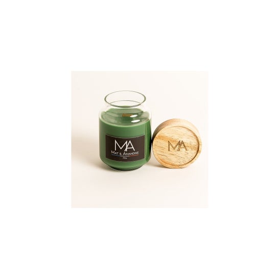 Mat & Amandine Bougie Pin 125g